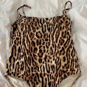 Monday Swimwear Leopard Print One Piece